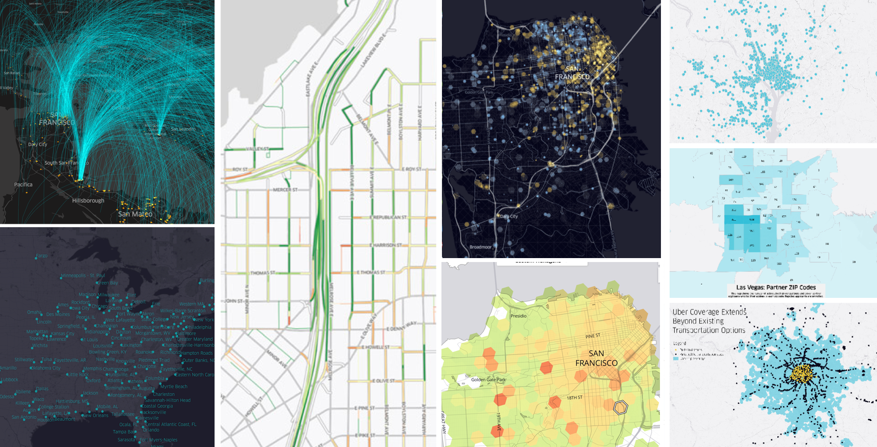 Uber Route Maps